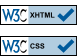 Valid XHTML and CSS